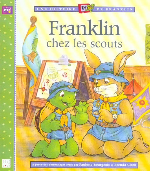 Couverture de Franklin chez les scouts
