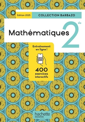 Couverture de Barbazo - Mathématiques 2de