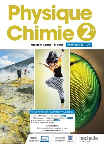 Couverture de Physique-chimie 2de