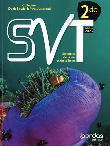 Couverture de SVT 2de