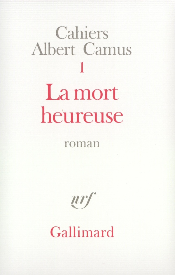 Couverture de Cahiers Albert Camus, tome 1
