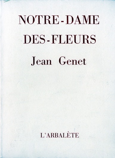 Couverture de Notre-dame des fleurs