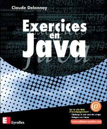 Couverture de Exercices en Java