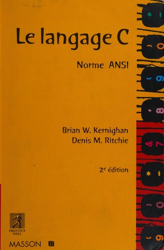 Couverture de Le langage C