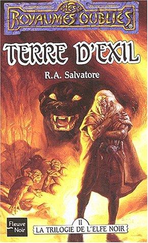 Couverture de Terre d'exil la trilogie de l'elfe noir