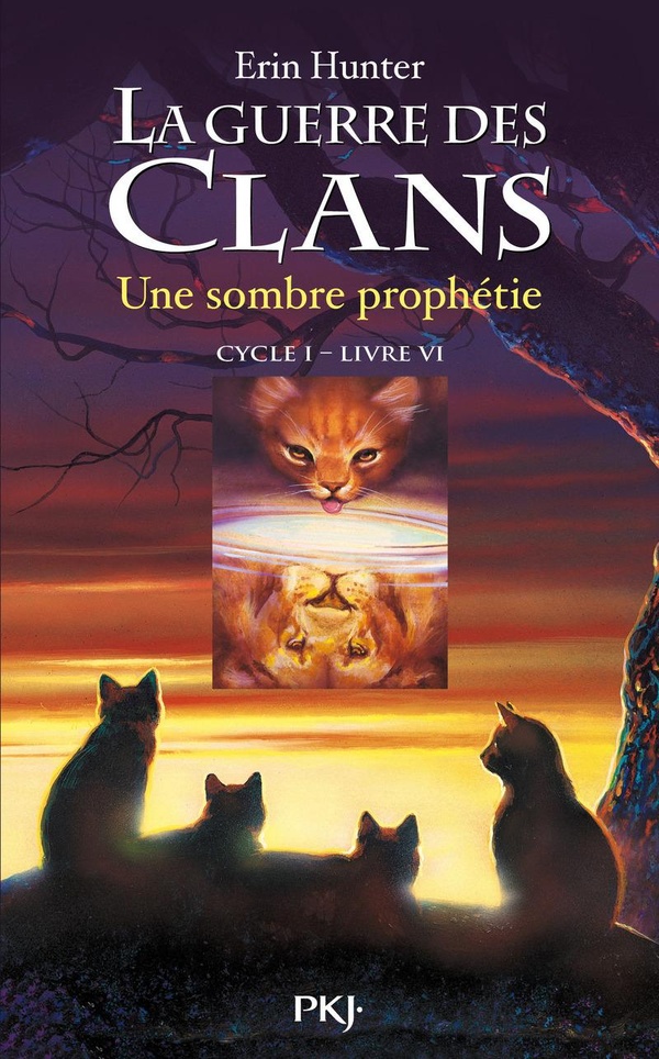 Couverture de La guerre des clans t.6 ; une sombre prophétie