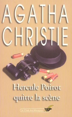 Couverture de Poirot quitte la scène