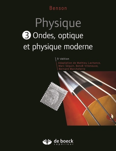 Couverture de Physique - Tome 3 : Ondes, optique et physique moderne