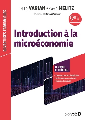 Couverture de Introduction à la microéconomie