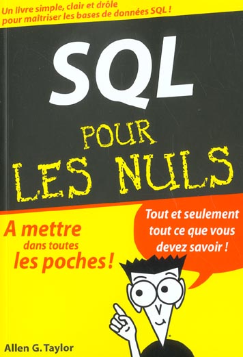 Couverture de Sql