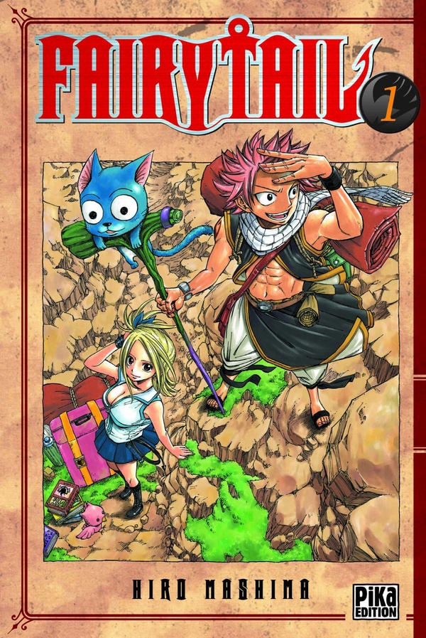 Couverture de Fairy Tail, tome 1