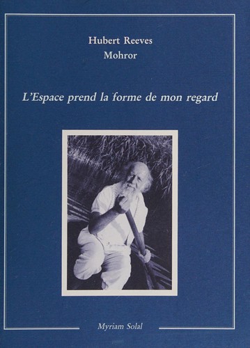 Couverture de L' espace prend la forme de mon regard