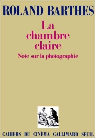 Couverture de La Chambre claire