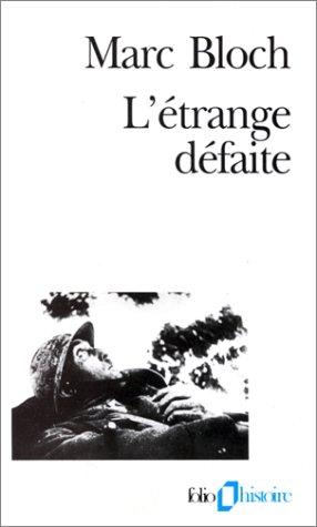 Couverture de L'Étrange Défaite